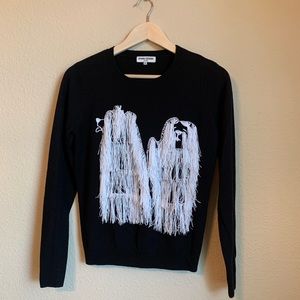 Opening Ceremony Fringe Sweater